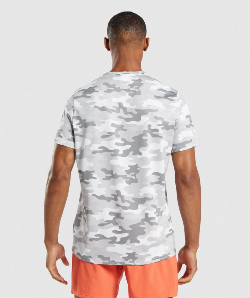 Koszulki Gymshark Arrival Męskie Camo | PL 184EOG